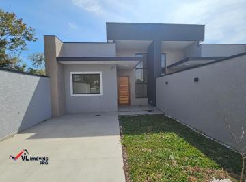 Casa · 61m² · 3 Quartos · 2 Vagas · Casa á venda com 3 quartos no Bairro Iguaçu em Fazenda Rio Grande - PR