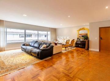 Apartamento · 180m² · 3 Quartos · 1 Vaga · Apartamento com 3 dormitórios com Janelões em Higienópolis