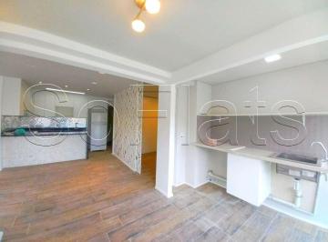 Apartamento · 42m² · 1 Quarto · 1 Vaga · Residencial para locação próximo a Av Santo Amaro, Metrô Moema e Faculdade FMU.