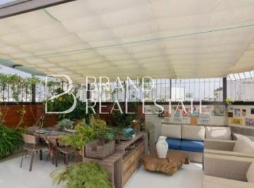 Apartamento · 430m² · 4 Quartos · 4 Vagas · Cobertura à Venda em Indianópolis  430 m² Piscina Privativa  4 Suítes