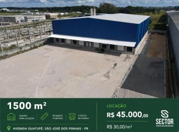 Comercial · 1500m² · Galpão / Depósito / Armazém em Guatupê  -  São José dos Pinhais