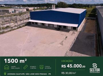 Comercial · 1500m² · Galpão para Locação • 1.500 m² • São José dos Pinhais - PR