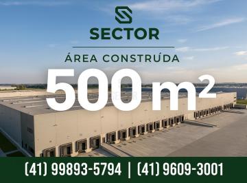 Comercial · 500m² · Galpão Industrial para Locação • 500 m² • São José dos Pinhais - PR
