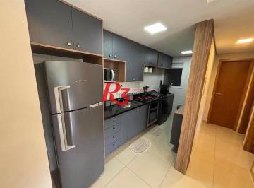 601adc72caa77db166fc0e9d61fa358c7998161d · Apartamento com 2 dormitórios para alugar, 54 m² por R$ 6.685,78/mês - Vila Matias - Santos/SP