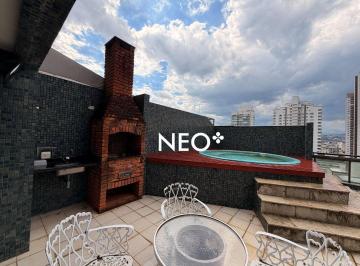 06228a8c57868eacbd412ffc92061eb609d69308 · Cobertura Duplex com 3 dormitórios à venda FRENTE MAR, 172 m² por R$ 1.890.000 - José Menino - Santo