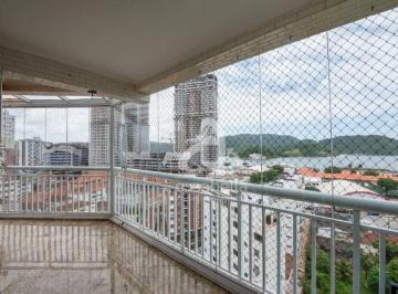 162d202cc1df2ebf751a68a161a67153293079a3 · Apartamento com 4 dormitórios à venda, 240 m² por R$ 2.000.000,00 - Ponta da Praia - Santos/SP