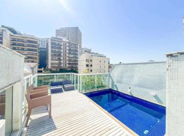 Apartamento · 332m² · 3 Quartos · 3 Vagas ·
Leblon | Cobertura 3 quartos, sendo 3 suites
