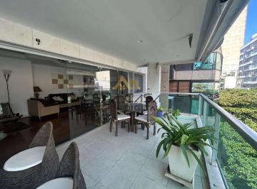 Apartamento · 170m² · 3 Quartos · 2 Vagas · Leblon- Quadra da Praia| Apartamento 170m² com varanda | 3 quartos - 1 suíte