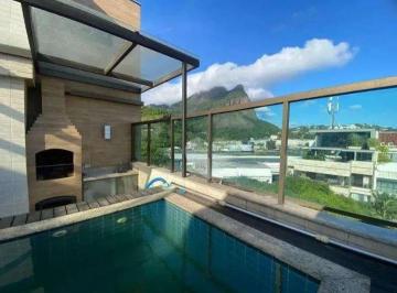 Apartamento · 300m² · 3 Quartos · 3 Vagas ·
Cobertura à venda com 3 suítes e vista Pedra da Gávea | Jardim Oceâ