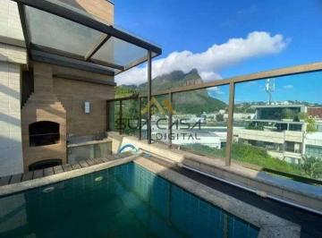 Apartamento · 300m² · 3 Quartos · 3 Vagas · Cobertura à venda com 3 suítes e vista Pedra da Gávea | Jardim Oceânico