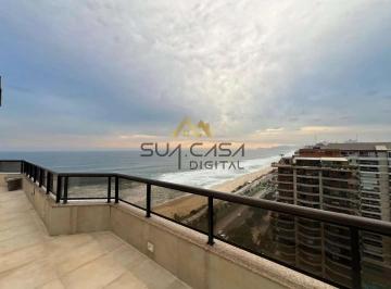 Apartamento · 216m² · 3 Quartos · 2 Vagas · Cobertura linear frontal mar com 3 quartos à venda na Lucio Costa Barra da Tijuca
