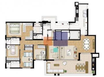Apartamento · 202m² · 4 Quartos · 3 Vagas · Apartamento em Sé, São Paulo/SP de 202m² 4 quartos à venda por R$ 3.600.000,00