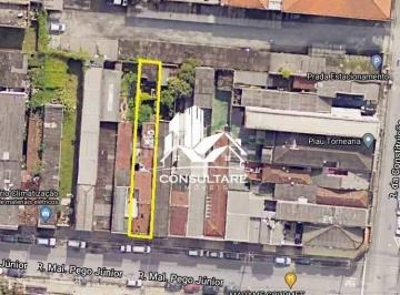 Terreno · 200m² · Terreno em Vila Nova, Santos/SP de 200m² à venda por R$ 455.000,00