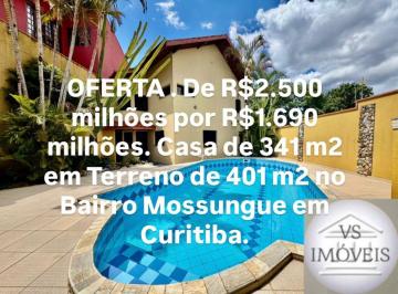 Casa de 5 quartos, Curitiba · LINDA CASA COM PISCINA 5 QUARTOS 4 VAGAS NO MOSSUNGUE CURITIBA