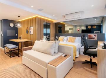 Apartamento · 38m² · 1 Quarto · 1 Vaga · Apartamento Loft mobiliado com vaga escriturada próximo Shopping Iguatemi