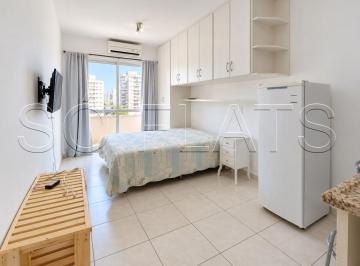 Apartamento · 27m² · 1 Quarto · 1 Vaga · New Studio, flat disponível para locação contendo 27m², 1 dormitório e 1 vaga de garagem.