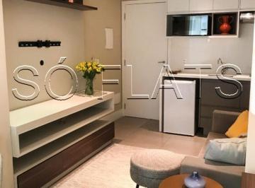 Apartamento · 35m² · 1 Quarto · 1 Vaga · Apartamento mobiliado 35m² com vaga no Jardim Paulista ao lado da Paulista