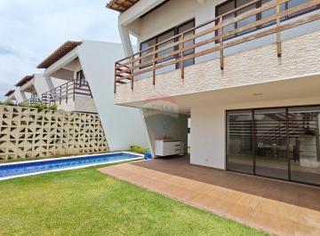 Casa · 177m² · 5 Quartos · 3 Vagas · Casa em Serrambi com 5 quartos e 5 suites no Condominio Engenho do Mar em Enseadinha
