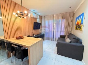 Apartamento · 38m² · 1 Quarto · 1 Vaga · FLAT  REFORMADO E MOBILIADO , PÉ NA AREIA EM PONTA NEGRA- Ac. Financiamento
