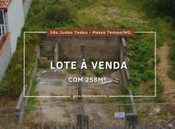 Terreno · 258m² · Lote á venda, São Judas Tadeu - Passa Tempo/MG.