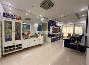 Apartamento · 95m² · 2 Quartos · 1 Vaga · Vista mar, andar altíssimo e sofisticação no miolinho do Embaré!
