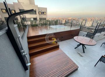 Apartamento · 123m² · 1 Quarto · 1 Vaga · Cobertura mobiliada à venda no Brás com 1 suíte e 1 vaga