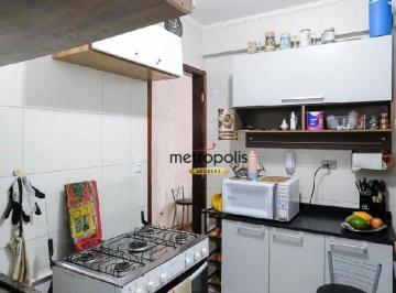 Cozinha · Cobertura com 3 dormitórios para alugar, 130 m² por R$ 4.360,00/mês - Santa Maria - São Caetano do S