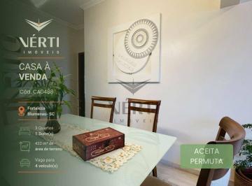 d9715f1b37ea12b786ed98bc8cde0dc1e1312541 · Casa TOTALMENTE PLANA com 3 dormitórios à venda, são 250 m² - Fortaleza - Blumenau/SC
