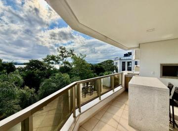 7fa62e75e48359f85661d981a21942121e09e04f · Apartamento Mobiliado com 3 quartos à venda em Florianópolis/SC - Sacada com Churrasqueira e Vista M