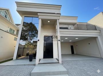 Casa · 370m² · 4 Quartos · 4 Vagas · Casa Alto Padrão | Nova | 370m² | Atuba – Thereza Glaser