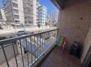 Varanda · Apartamento com 2 dormitórios à venda, 78 m² por R$ 415.000,00 - Boqueirão - Praia Grande/SP
