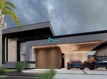 Casa · 243m² · 4 Quartos · 4 Vagas · Casa térrea Condomínio Vivant - 4 suítes - 4 vagas de garagem - área total 450m²