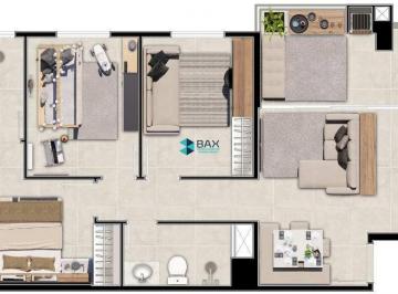 Apartamento · 63m² · 3 Quartos · 2 Vagas · Apartamento - Portal Oriente - Jardim Oriente - 63,80 m² Construída - 3 Dormitório - 1 Suíte - 2 Vag
