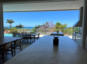 Casa · 596m² · 5 Quartos · Casa vista mar alto padrão 5 suítes à venda, 596m² privativos na Praia Brava, Florianópolis/SC