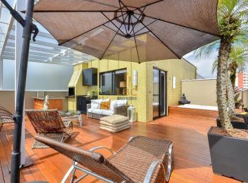 Apartamento · 158m² · 2 Quartos · 1 Vaga · Cobertura Duplex Face Norte à Venda Centro Cívico Curitiba