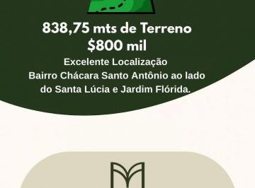 Foto 01 · Terreno à venda no bairro Chácara Santo Antônio