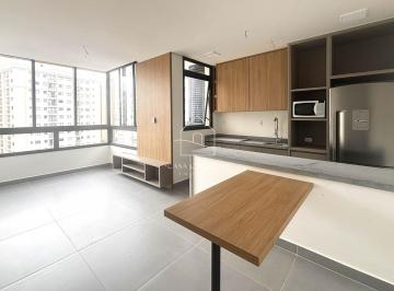 Foto 01 · Apartamento com 1 Quarto e 1 banheiro para Alugar, 43 m² por R$ 4.100/Mês - Cambuí
