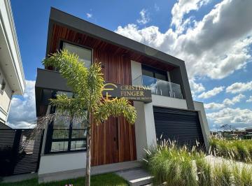 Casa · 316m² · 3 Quartos · 2 Vagas · Casa 316,92m² 3 suites Reserva da Pedra - Palhoça - Piscina com prainha