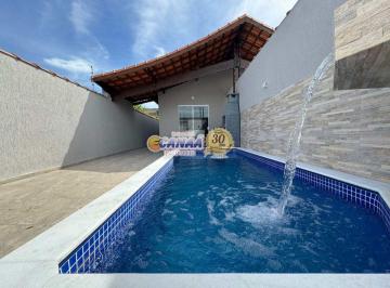 Casa de 2 quartos, Mongaguá · Casa a venda nova e com Piscina em Mongaguá - Nova e prontinha para morar!