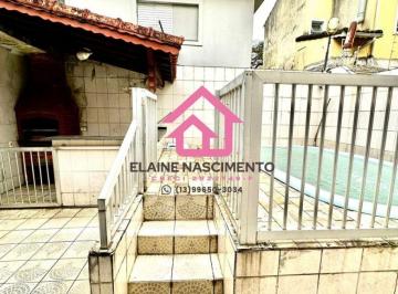 Casa de 3 quartos, Santos · Casa à venda com piscina no Bom Retiro