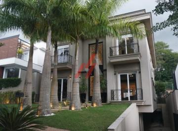 Foto 01 · Casa de luxo em condomínio Alphaville, Santana de Parnaíba-SP: 5 suítes, 3 salas, mais 2 banheiros,