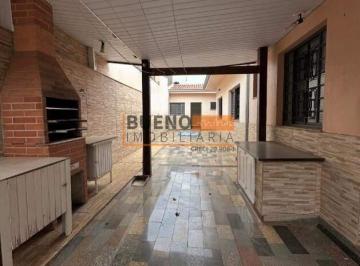 Casa · 130m² · 3 Quartos · 2 Vagas · Casa residencial com edícula ao fundo, com quintal e churrasqueira em Parque Novo Mundo, Americana –