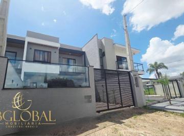 Casa · 127m² · 3 Quartos · 2 Vagas · Sobrado com excelente acabamento com piscina e 3 quartos no Balneário Volta ao Mundo I em Itapoá/SC