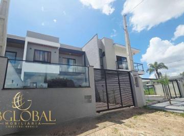 Casa · 127m² · 3 Quartos · 2 Vagas · Sobrado com excelente acabamento com piscina e 3 quartos no Balneário Volta ao Mundo I em Itapoá/SC