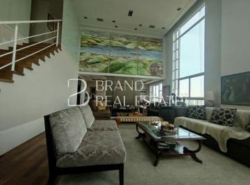 Apartamento · 369m² · 4 Quartos · 5 Vagas · Cobertura Duplex de 369m² no Panamby 4 suítes 5 vagas. Lazer Completo!