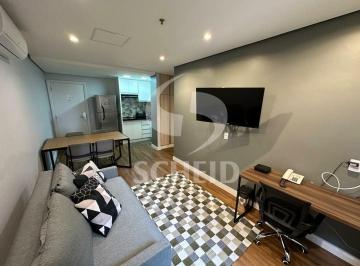 Apartamento · 37m² · 1 Quarto · 1 Vaga · Flat a venda em Moema - condominio Times Square 37m2