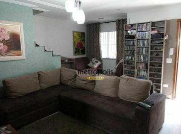 Sala · Sobrado com 3 dormitórios à venda, 158 m² por R$ 850.000,00 - Vila Curuçá - Santo André/SP