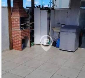 46e9d2bfac622f4efe7a69a170cf6cb9830a4052 · Cobertura com 2 dormitórios à venda, 108 m² por R$ 450.000,00 - Parque Novo Oratório - Santo André/S
