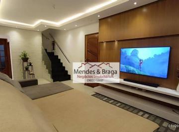 4d83b5f0831bb919b5b6f43c5e5dd37bc64ec66b · Sobrado com 3 dormitórios à venda, 132 m² por R$ 805.600,00 - Vila Rosália - Guarulhos/SP