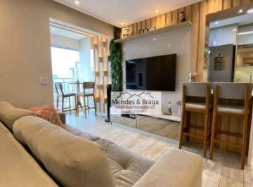 af0acb61aed0658e63166da994390be6946e553d · Apartamento com 2 dormitórios à venda, 64 m² por R$ 735.000,00 - Vila Augusta - Guarulhos/SP